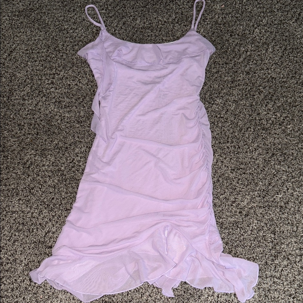 White Fox Boutique Lavender Mini Dress